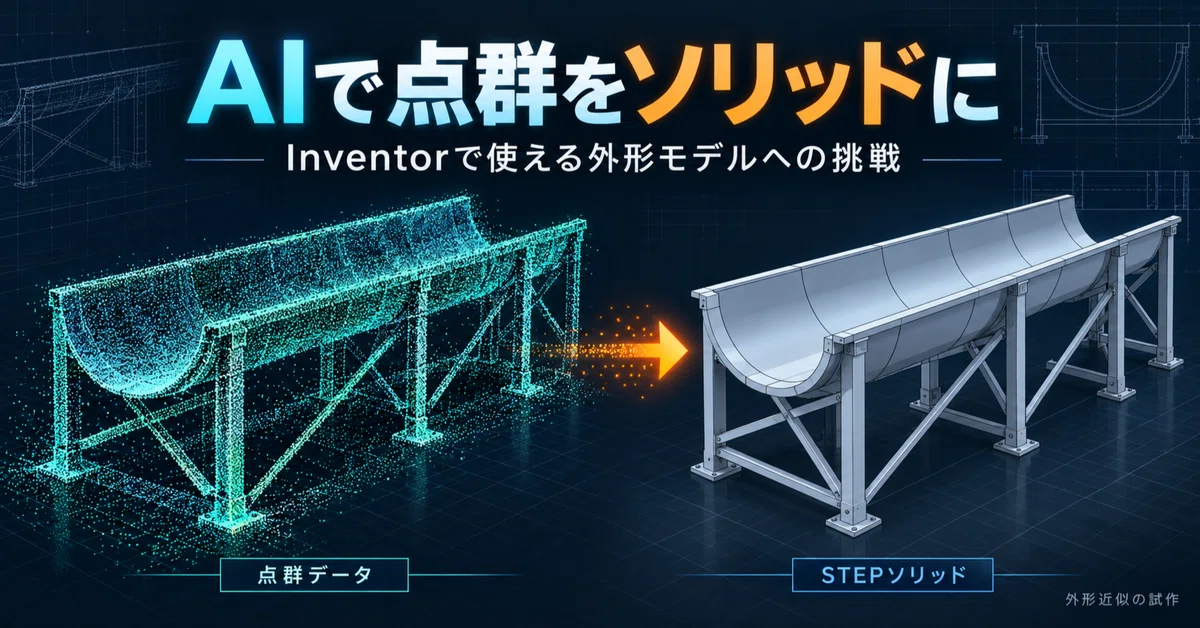 To Create An Inventor I tried converting point clouds to solids with AI—A challenge for ...