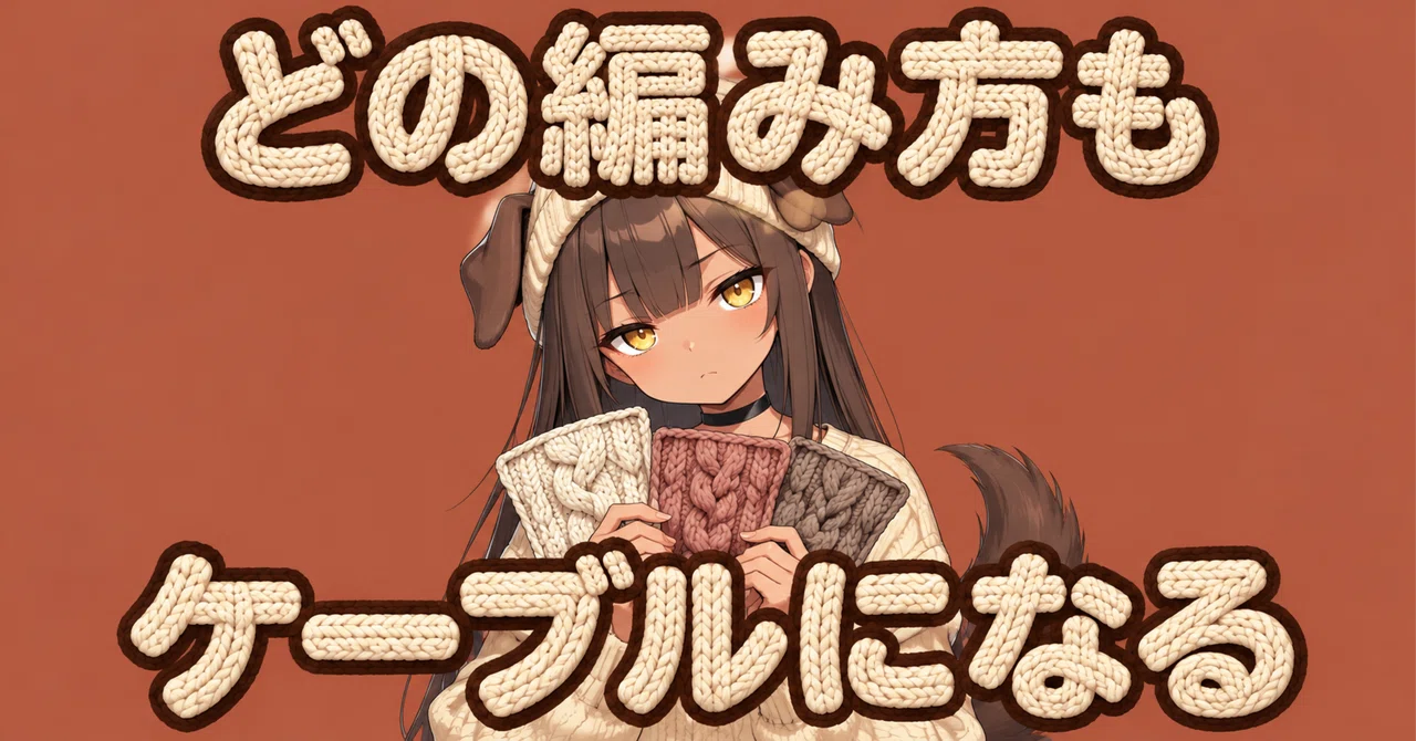 【AIイラスト】プロンプトで「ニットの編み地」が指定通りに出ない理由と完全自動化…
