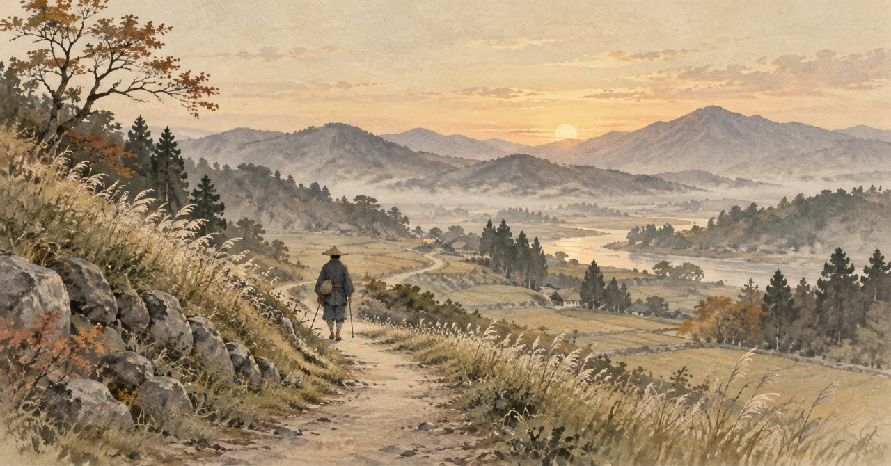 Basho, at 46, sets off on 'The Narrow Road to the Deep North'. The age ...