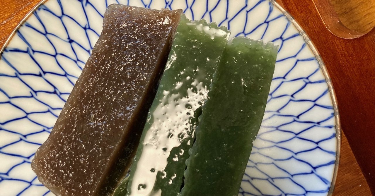 見た目は羊羹 味は潮風 触感はみかんゼリー Yu Ishisaka Note