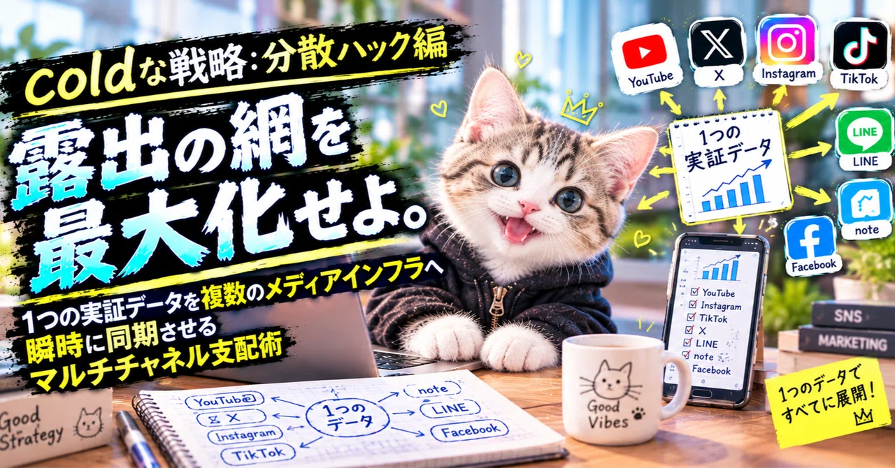 [Cold Strategy: Distributed Hack Edition] Maximize your web of exposure ...