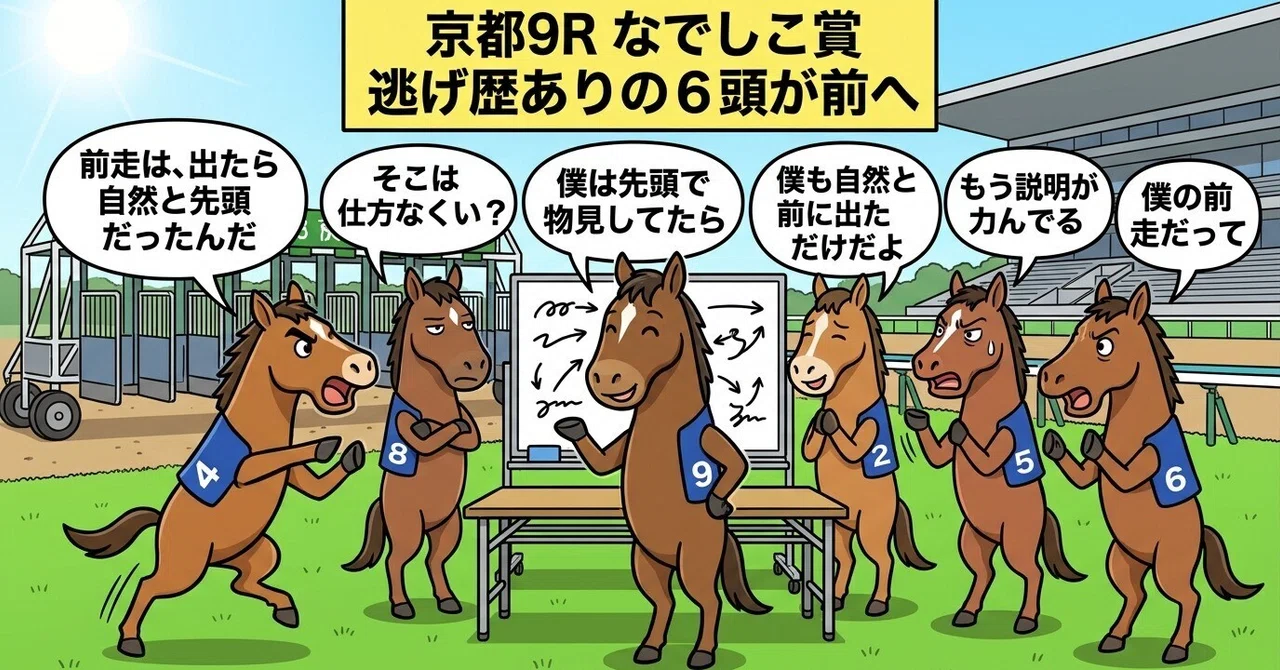 10/24 (Sat) Kyoto 9R Nadeshiko Sho | Six horses with a history of ...