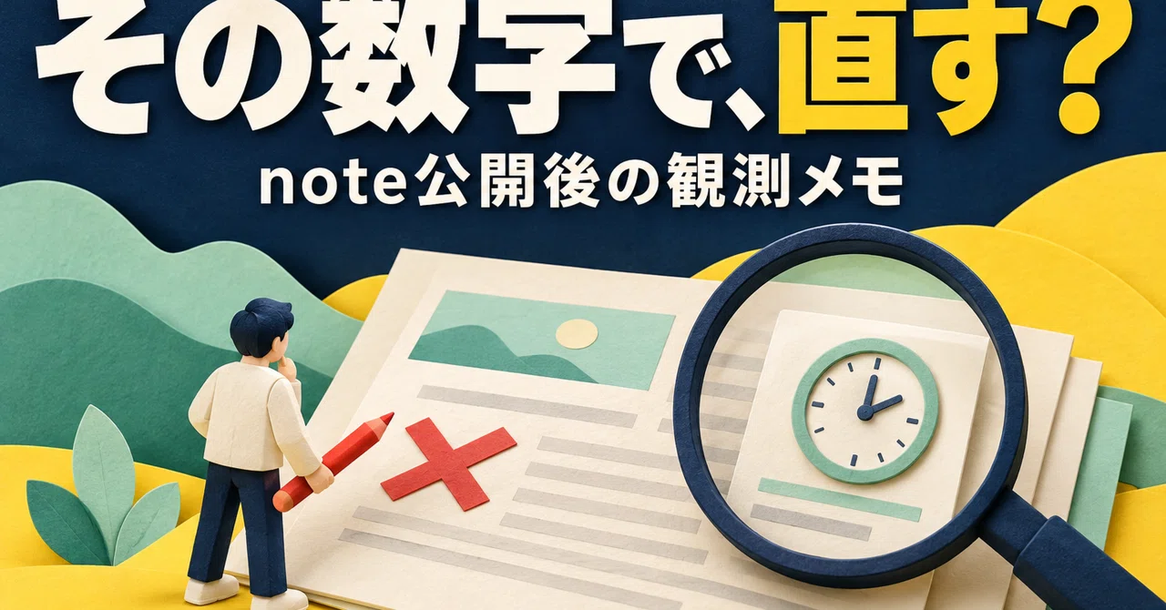 公開した記事を直す前に。9時に見た数字は、公開前のものだった