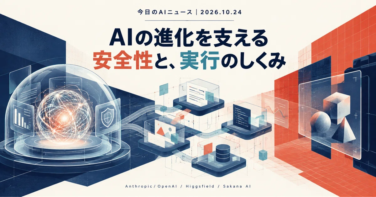 Today's AI News | October 24: Safety Supporting AI Evolution and ...