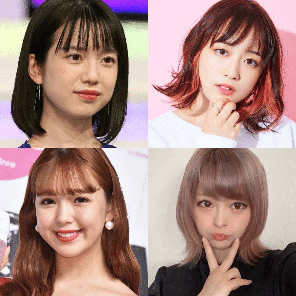 弘中綾香　顔 