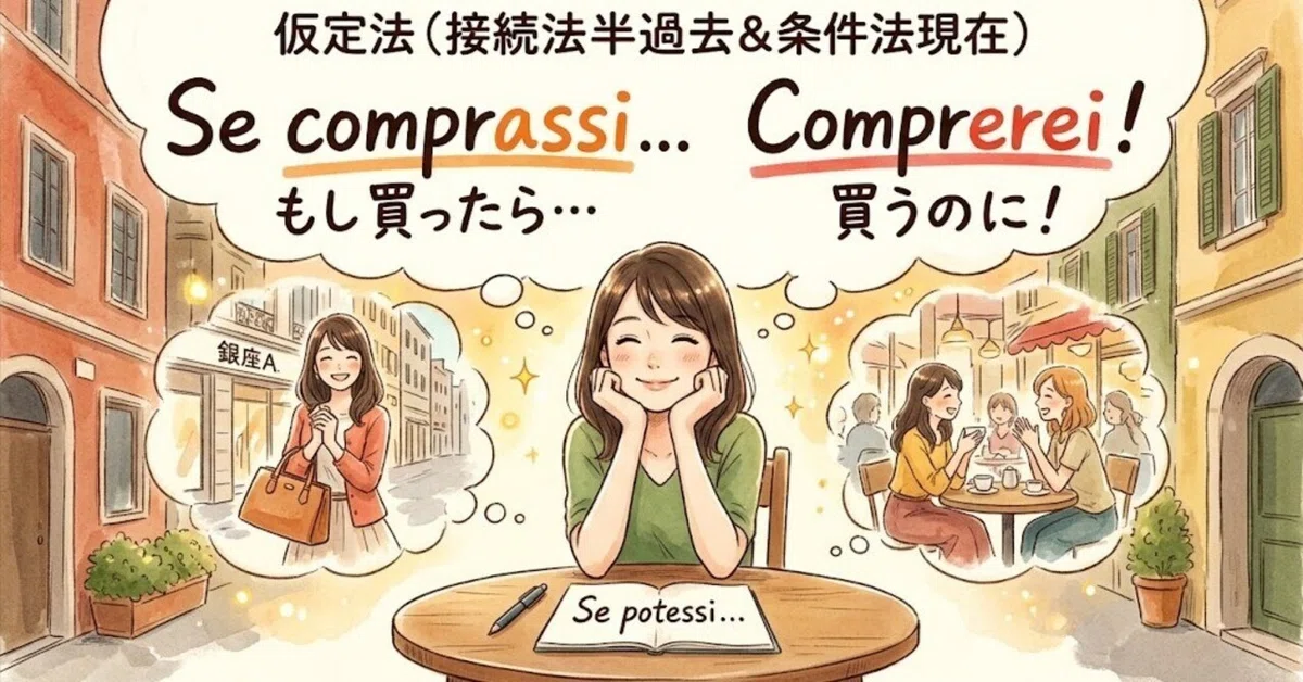 Type 3 Conditional Examples Mastering Italian Grammar: 'If I were to..., I would...' (Unreal ...