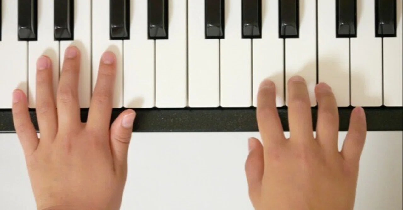 You can play with one hand, but stop with both. The cause was your ...