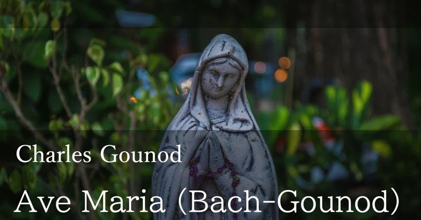 [12 Transposed Versions] Ave Maria (Bach-Gounod) / Sheet Music and ...