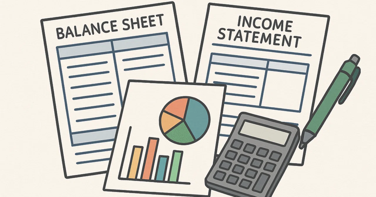 A story about reading financial statements: 'My assets increased ...