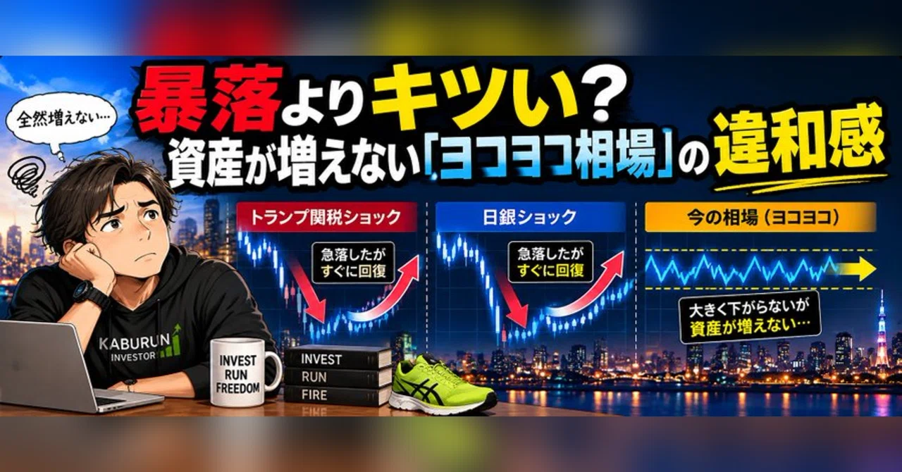 Worse than a market crash!? The discomfort of a 'sideways market' where ...