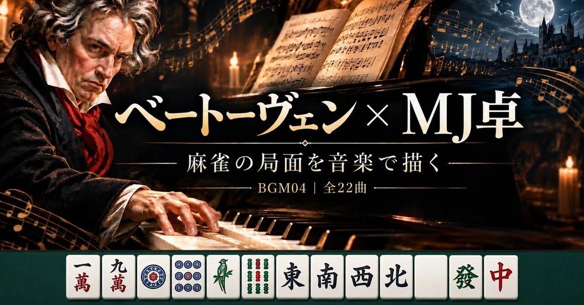Depicting Mahjong Situations with Beethoven: MJ Table BGM04 Production ...