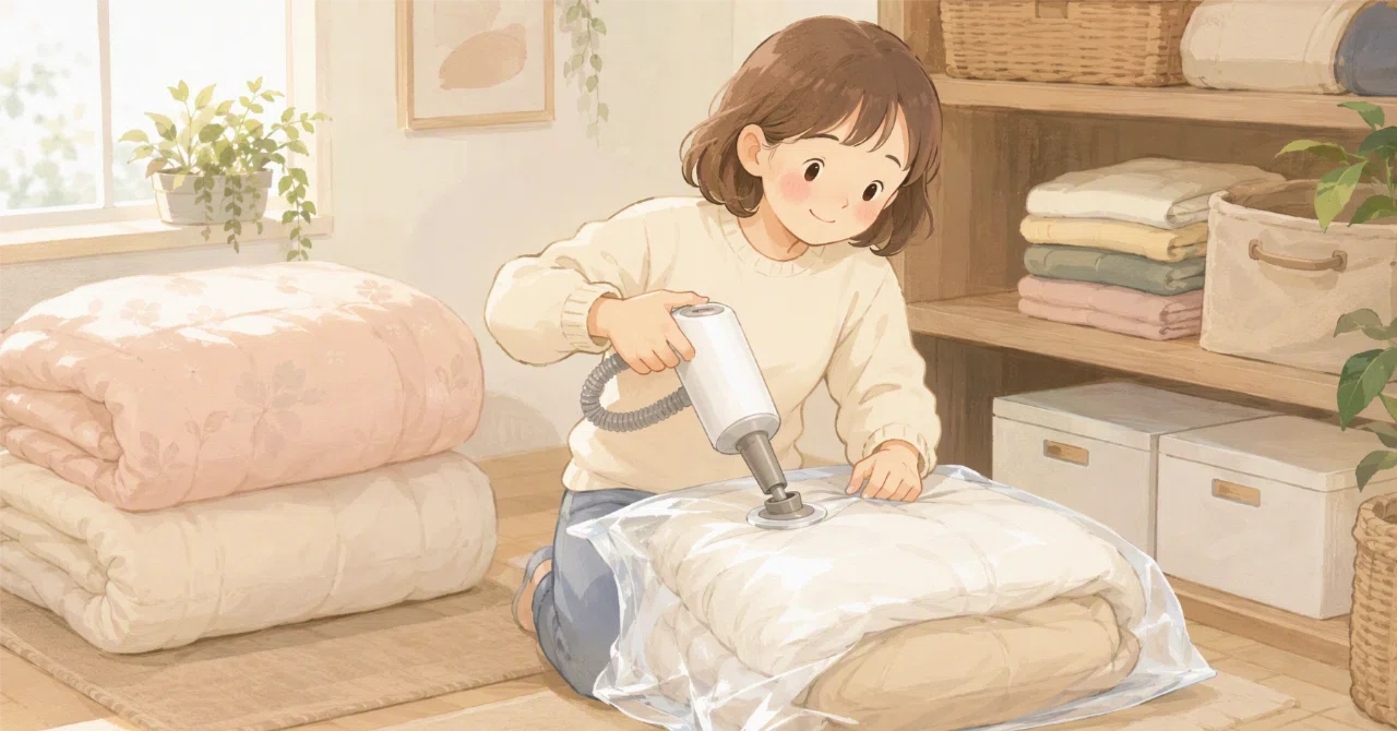 Can a pump reduce the hassle of storing futons?｜素敵なアイテム発信中