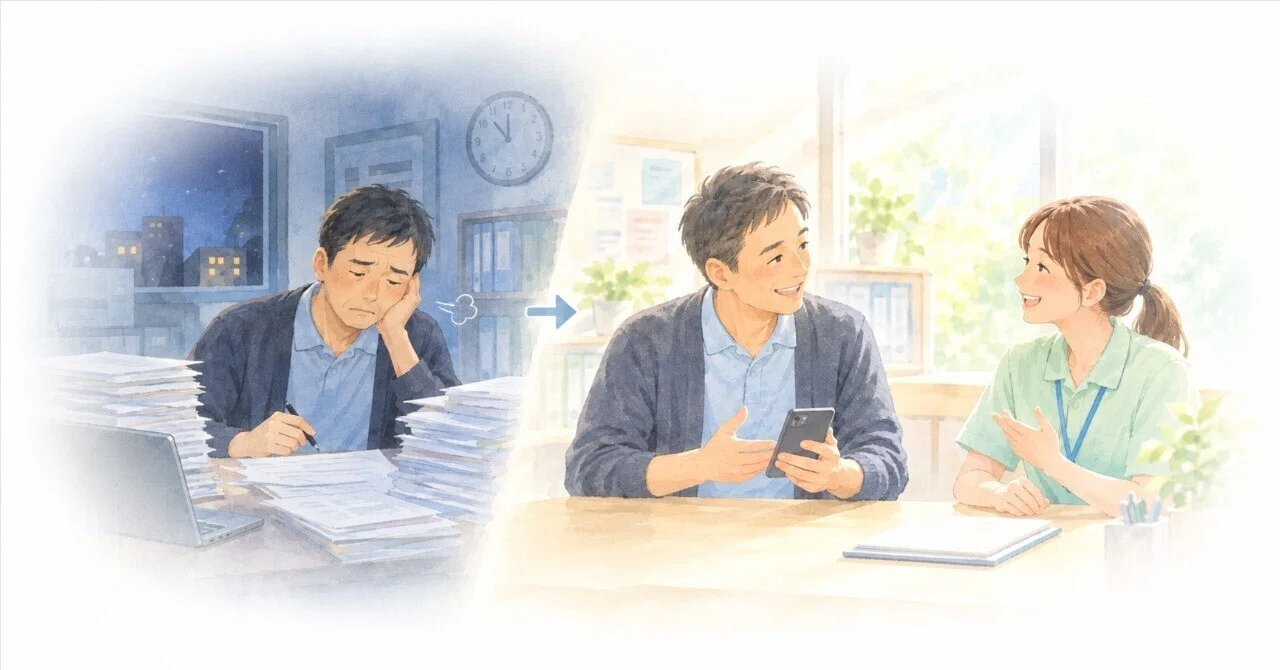 【Making Caregiving Easier with Digital Tools】 