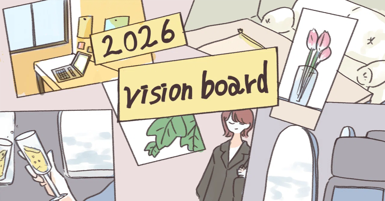 I Made a Vision Board｜ちきんの走馬灯