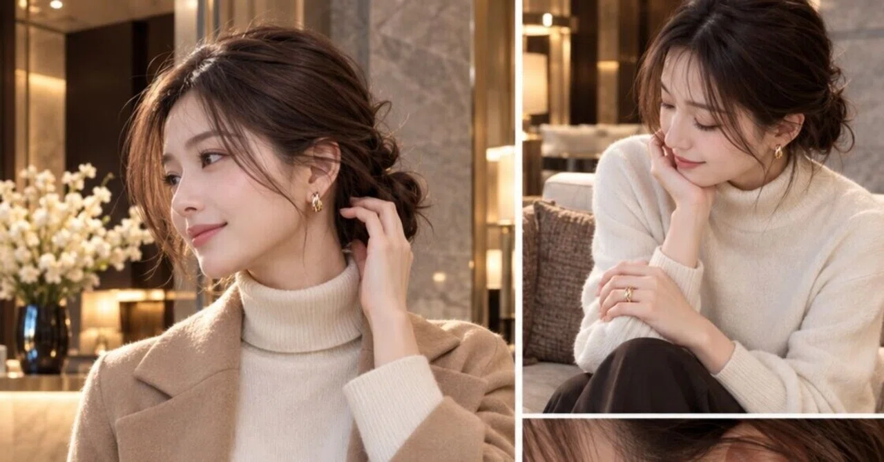 [Cartier] Trinity ring and earrings♡ Thrilled by the three colors of ...