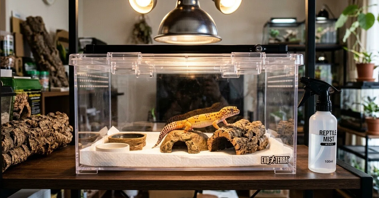 Preparations for Welcoming a Leopard Gecko in 10 Days - Day 8: Other ...
