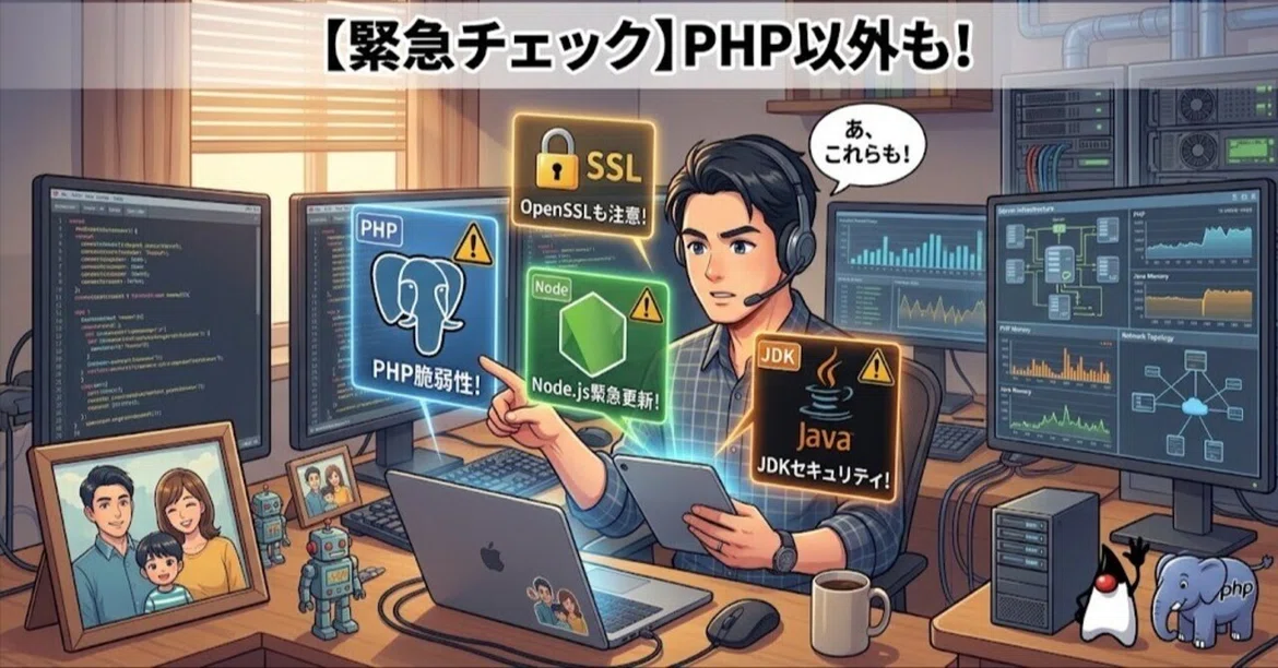 [Emergency Check] You fixed PHP, but what about the rest? Major ...