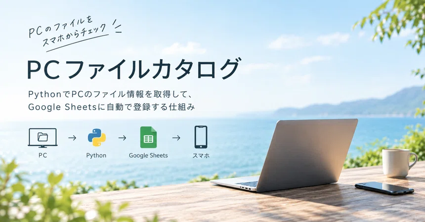 Run File Checker I want to check my PC file list on my smartphone! The story of how I ...