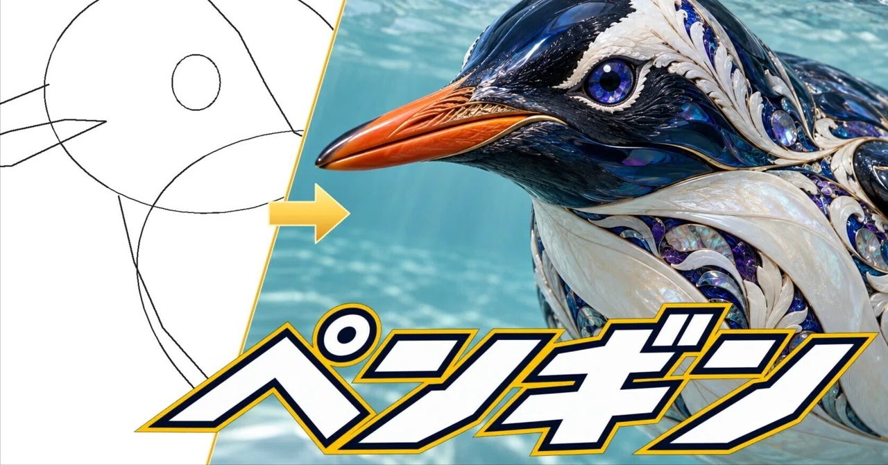 Fantasy Creature Encyclopedia 030 | Tanzanite Penguin — A Close Gaze ...