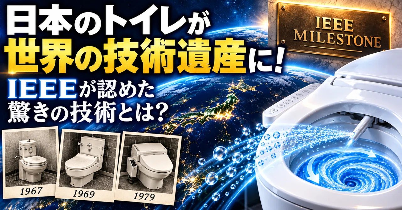 Japanese Toilets Become a Global Technical Heritage! What is the ...