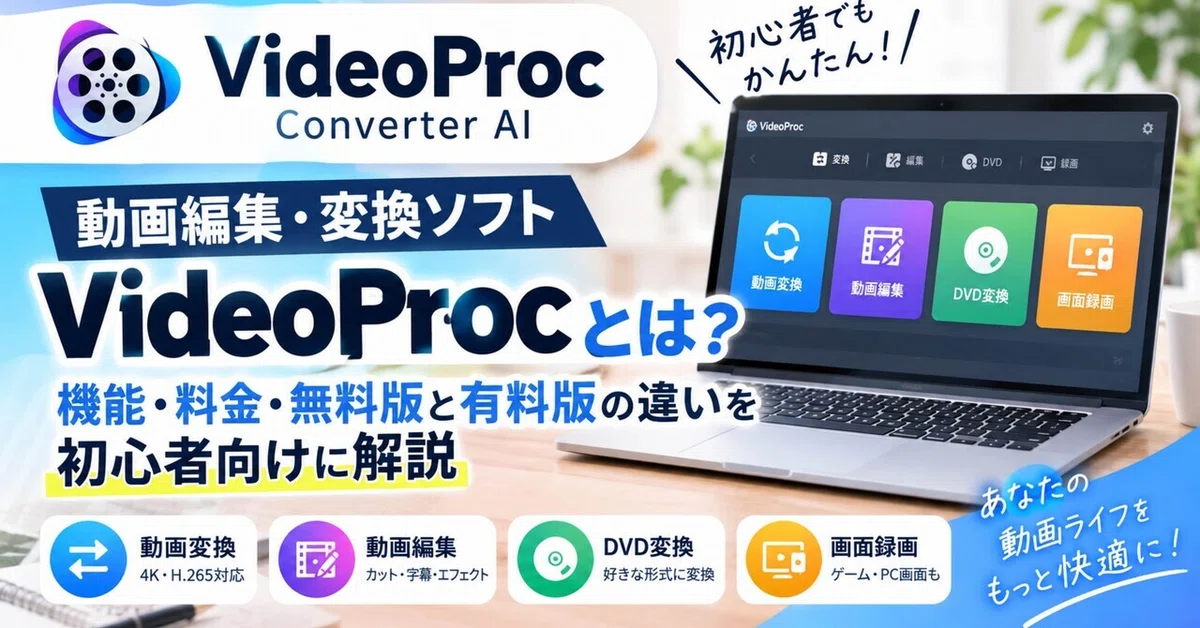 What is VideoProc? An Easy-to-Understand Guide to Features, Usage, and ...