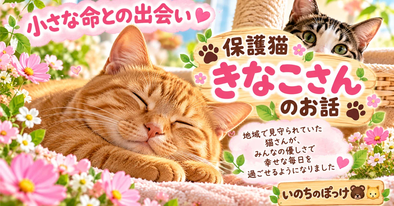 An Encounter with a Little Life 〜The Story of Kinako the Rescue Cat〜