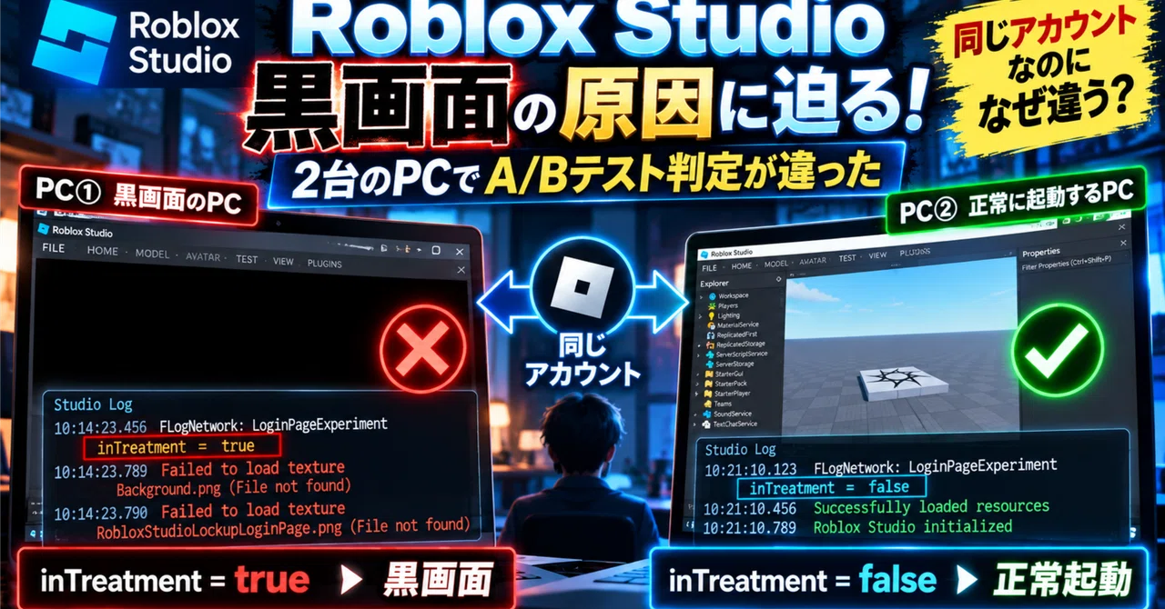 Roblox Studio installed on another PC and it launched normally | Cause ...