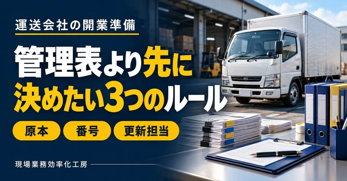 The First Month of a Transport Company: Deciding on 