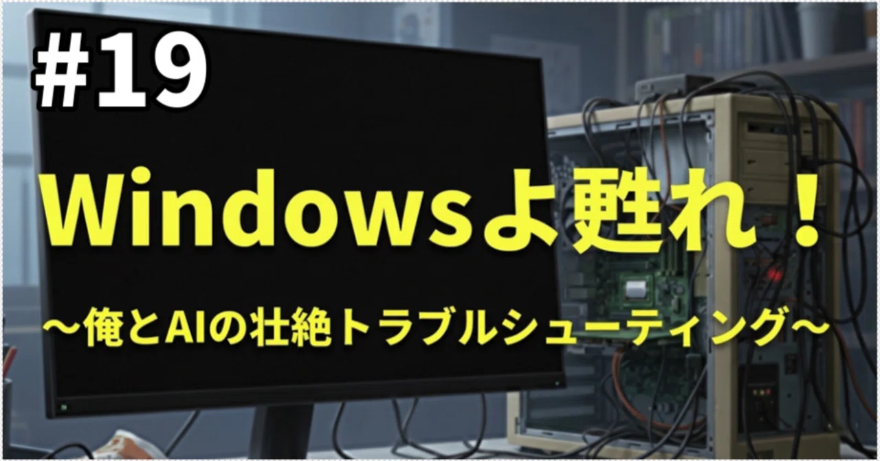 Windows, Revive! - My Epic Troubleshooting with AI - [Episode 19] The ...