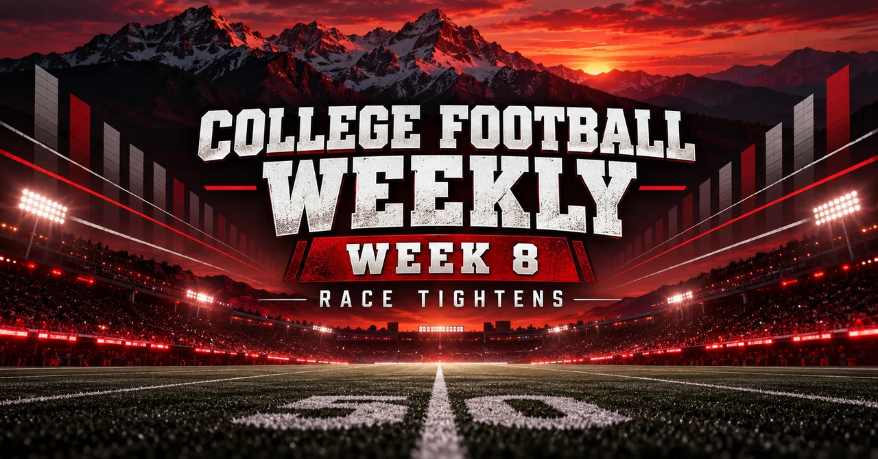 College Football Weekly | Undefeated Utah faces top-tier matchup ...