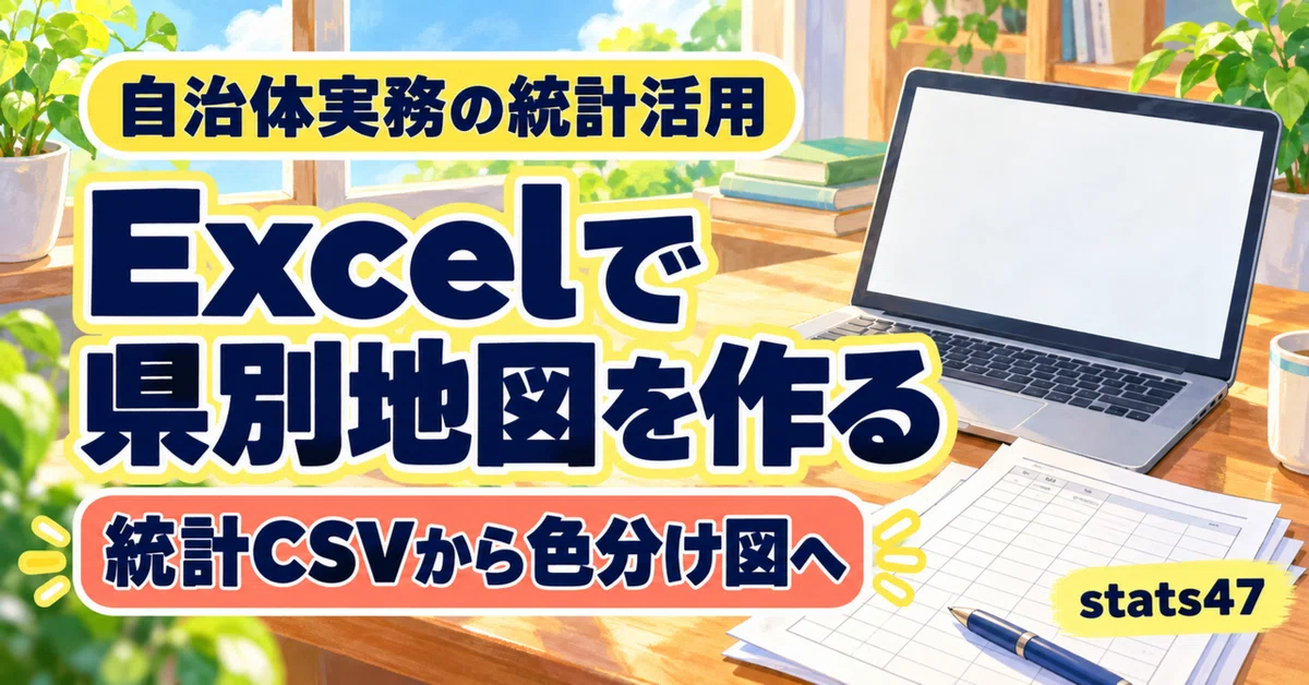 How to Create Color-Coded Maps by Prefecture Using Excel's "Filled Map ...