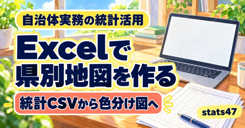 How to Create Color-Coded Maps by Prefecture Using Excel's "Filled Map ...