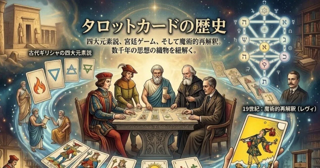 History of Tarot 2 [Playing Cards]｜wingcat