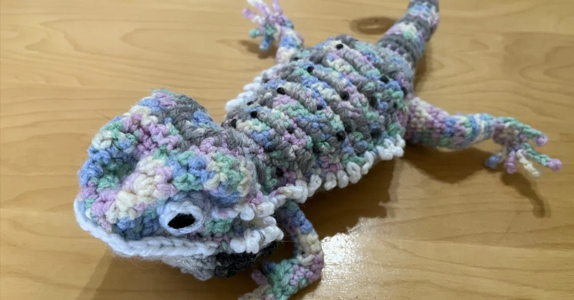 [Crochet] Bearded Dragon Amigurumi Pattern and Stitch Count Table (with ...
