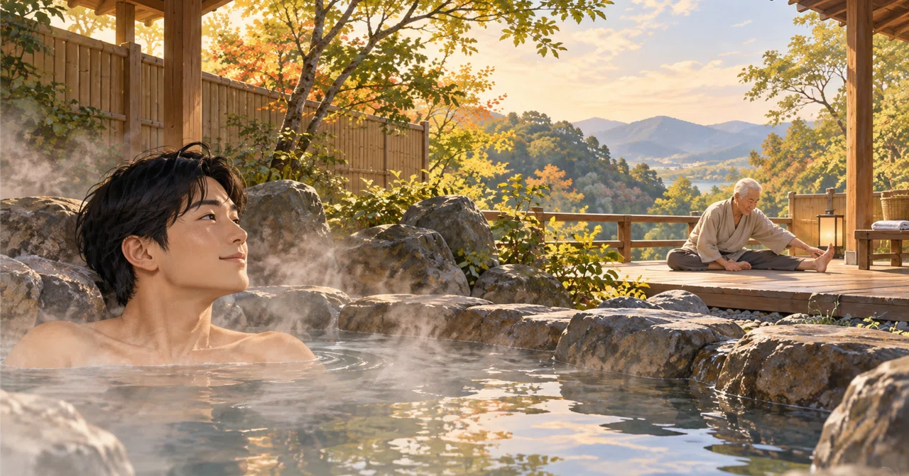 Taking a half-day off to go to a hot spring.｜深夜の循環器内科 〜カテレポの余白〜