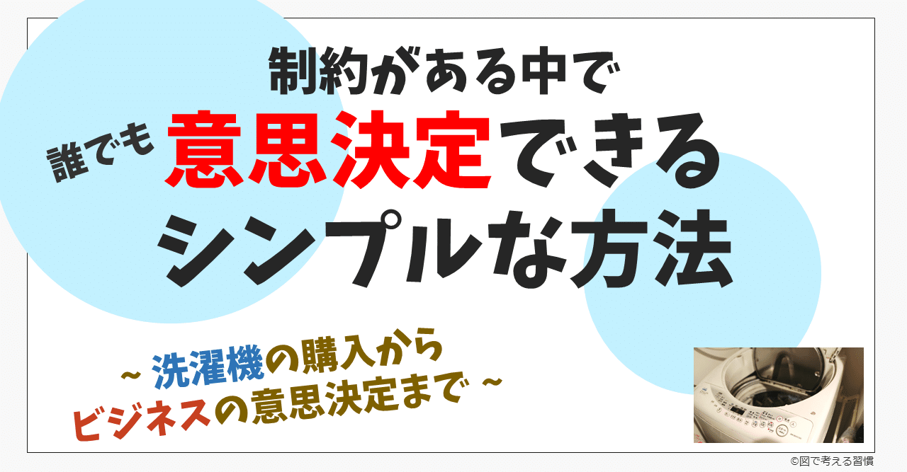 制約がある中で誰でも 意思決定 できるシンプルな方法 長野和哉 Note 制約がある中で誰でも 意思決定 できるシンプルな方法 長野和哉 Note