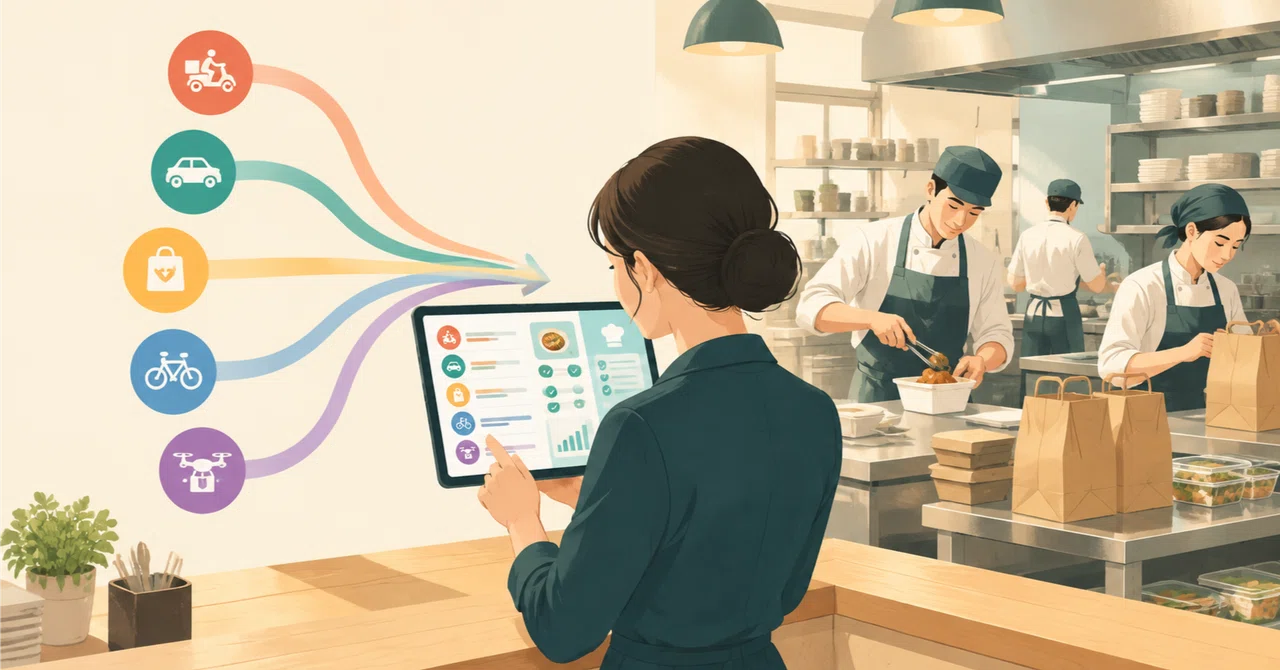 Managing delivery operations for over 600 stores with AI: A new system ...