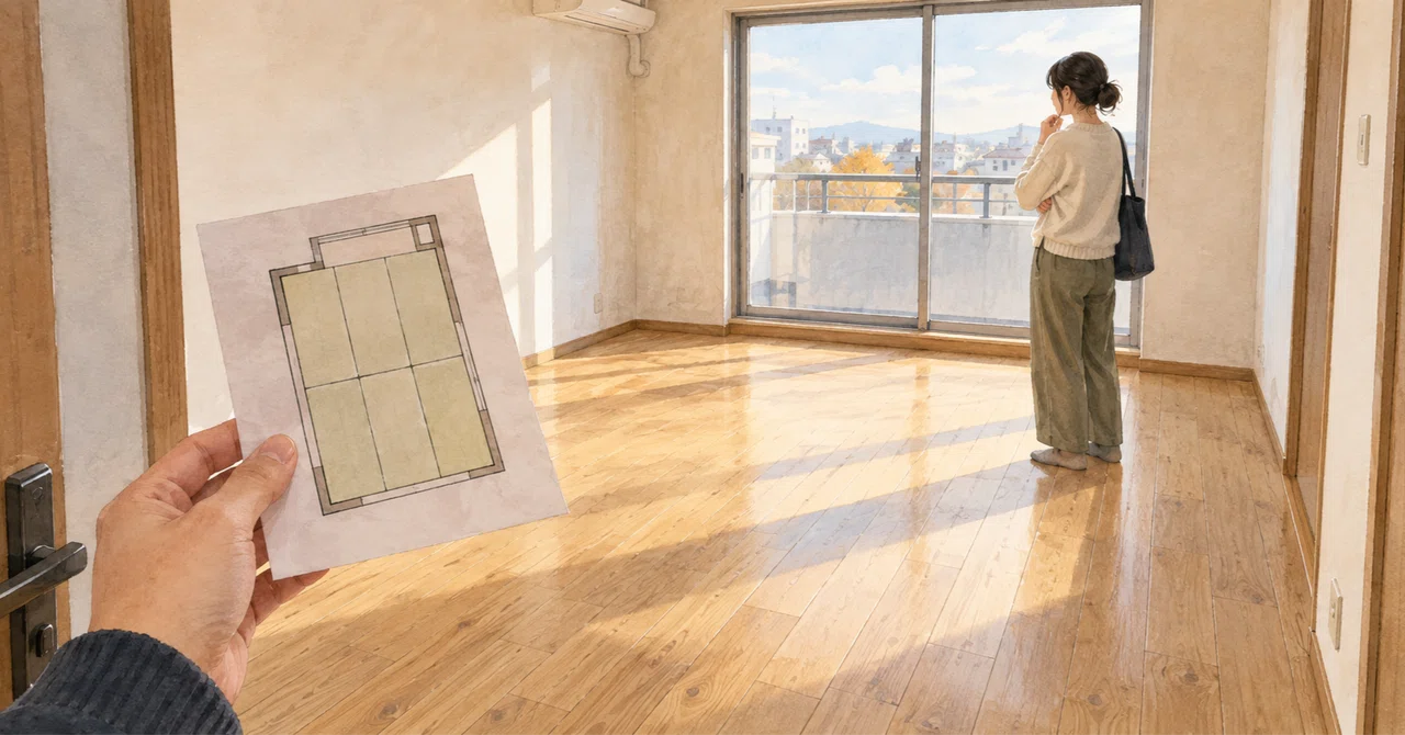 Six Tatami Mats Without Any Tatami｜円環