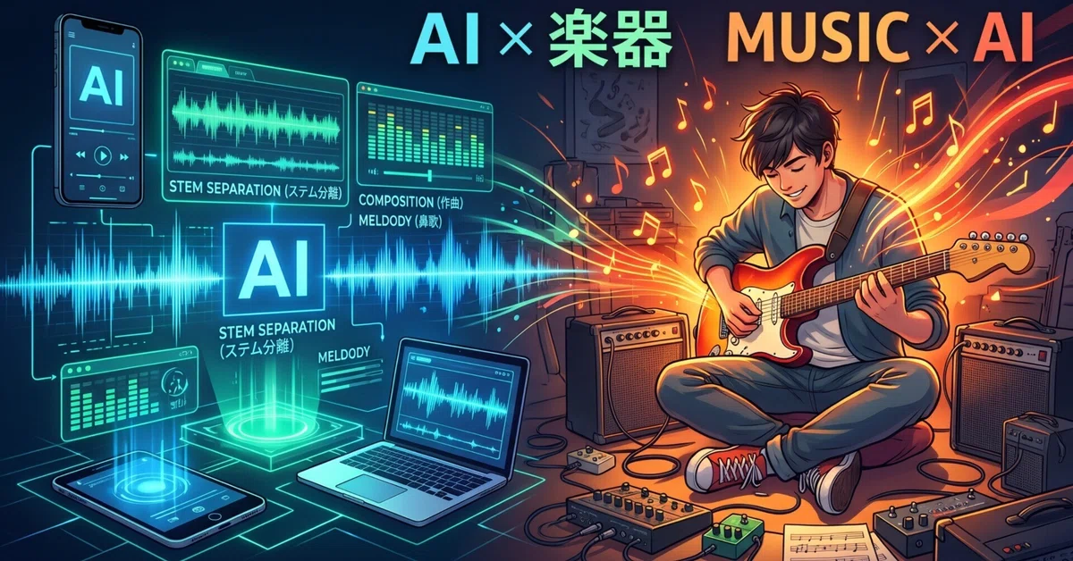 [Music x AI] Ear training and composition become dramatically easier ...