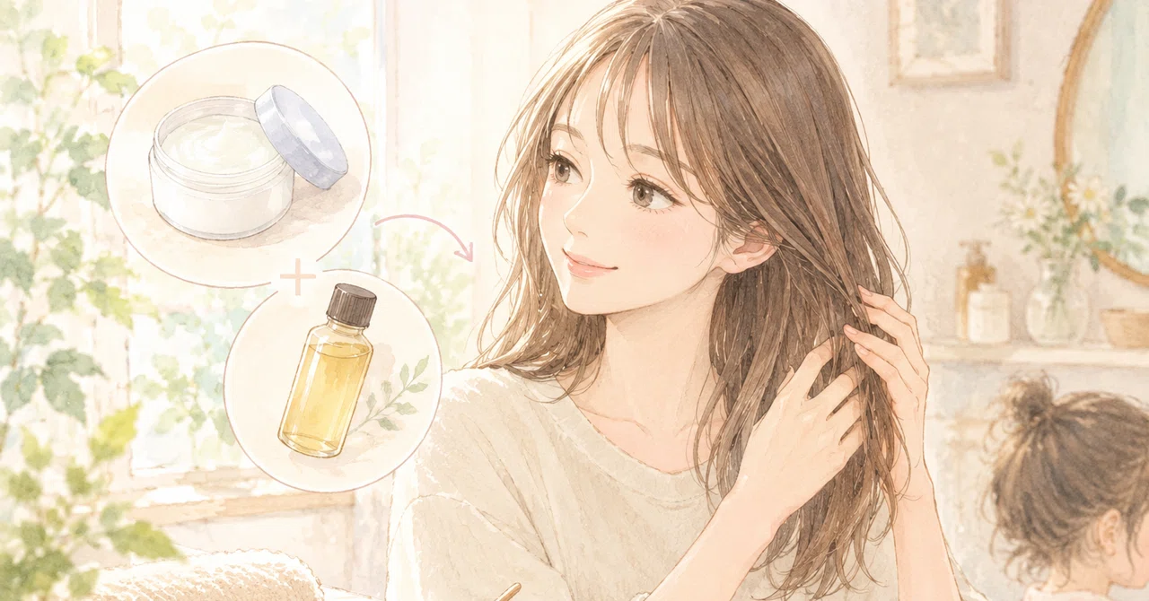 Does mixing Vaseline and oil make your hair shiny? I looked into this ...