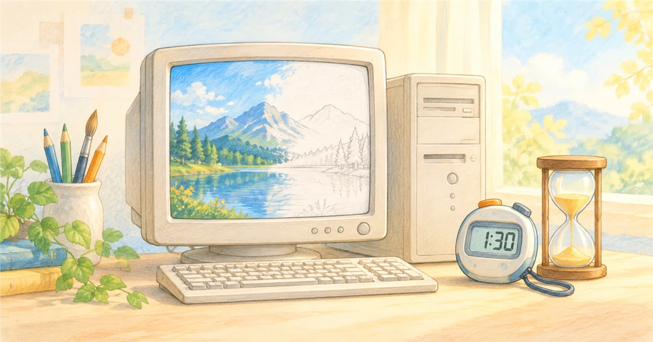 Computer Ai Photos AI image generation takes 1.5 minutes per image. Measured before ...