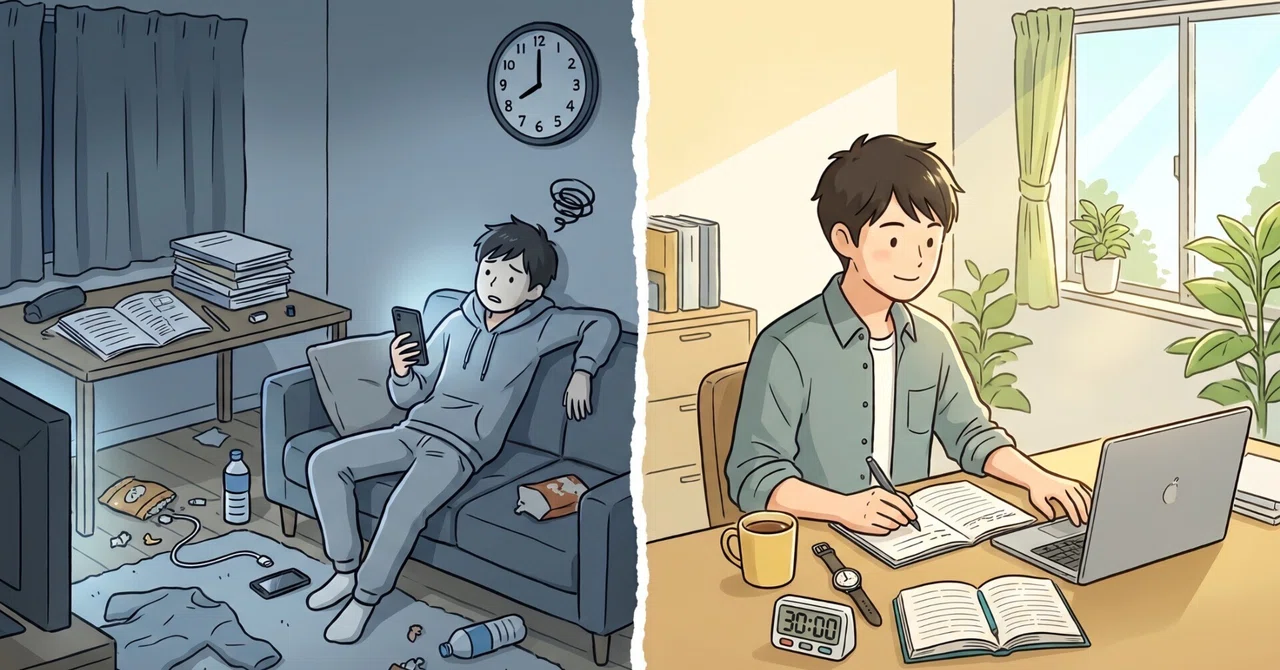 The reason why tasks get finished quickly even when you 'don't have ...