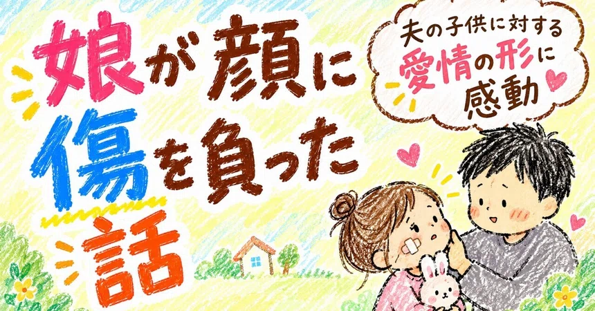 The story of how my daughter got a big scar on her face｜ここりん