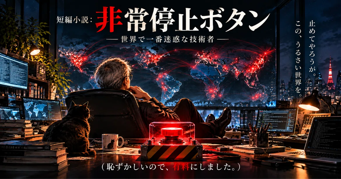 Short Story: Emergency Stop Button｜七誌言兵衛