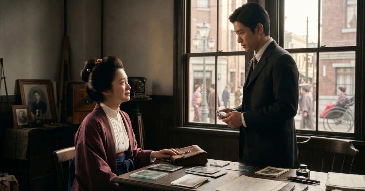 The October Silver Pocket Watch: Taisho Roman, the Last Magic Lantern ...