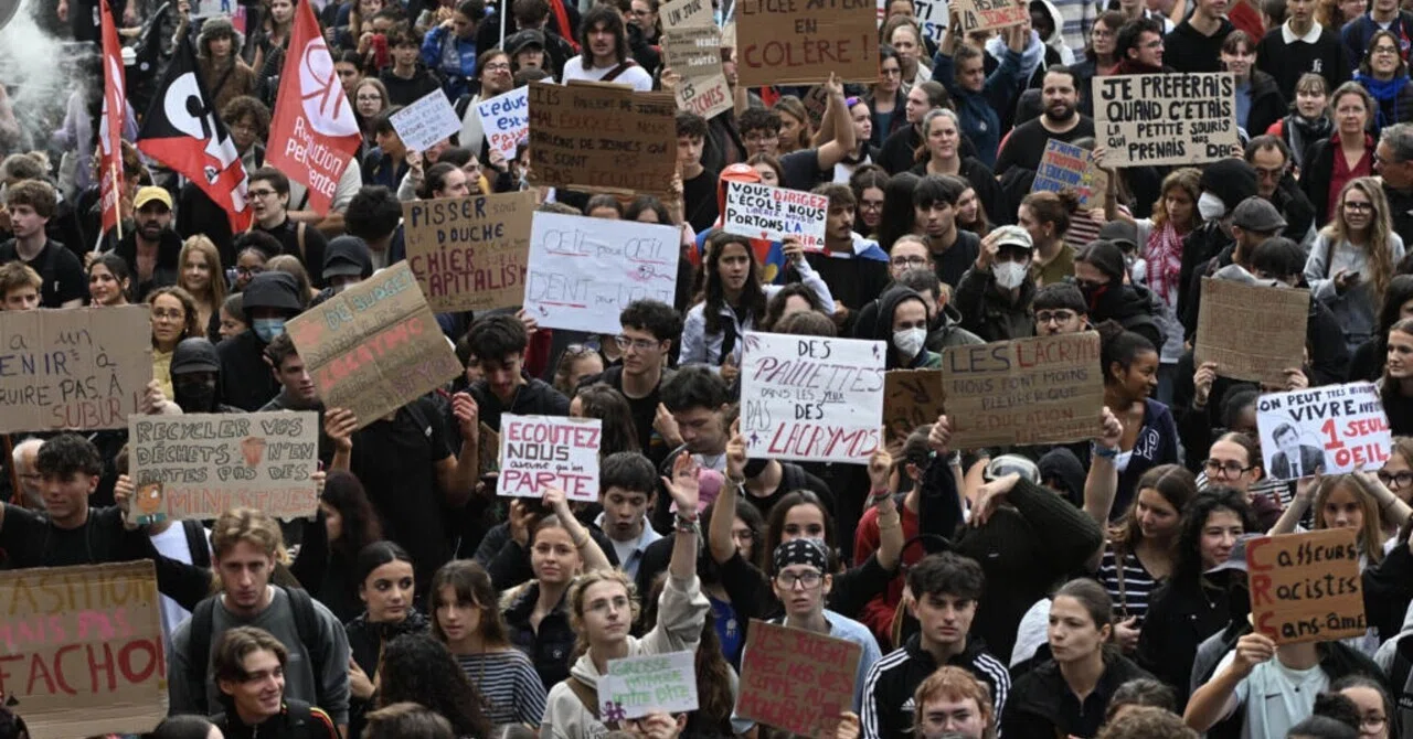 French High School Student Protests and the 