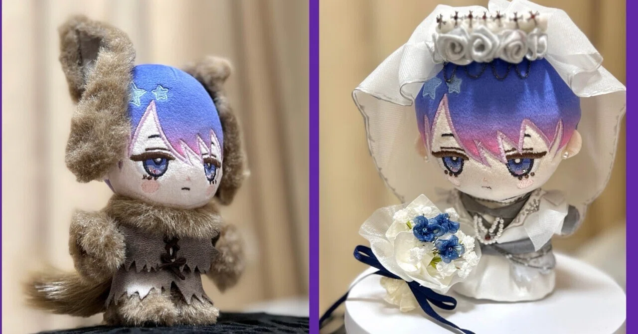 064 Preparing for Halloween, I want to make 6 types of plushie outfits ...