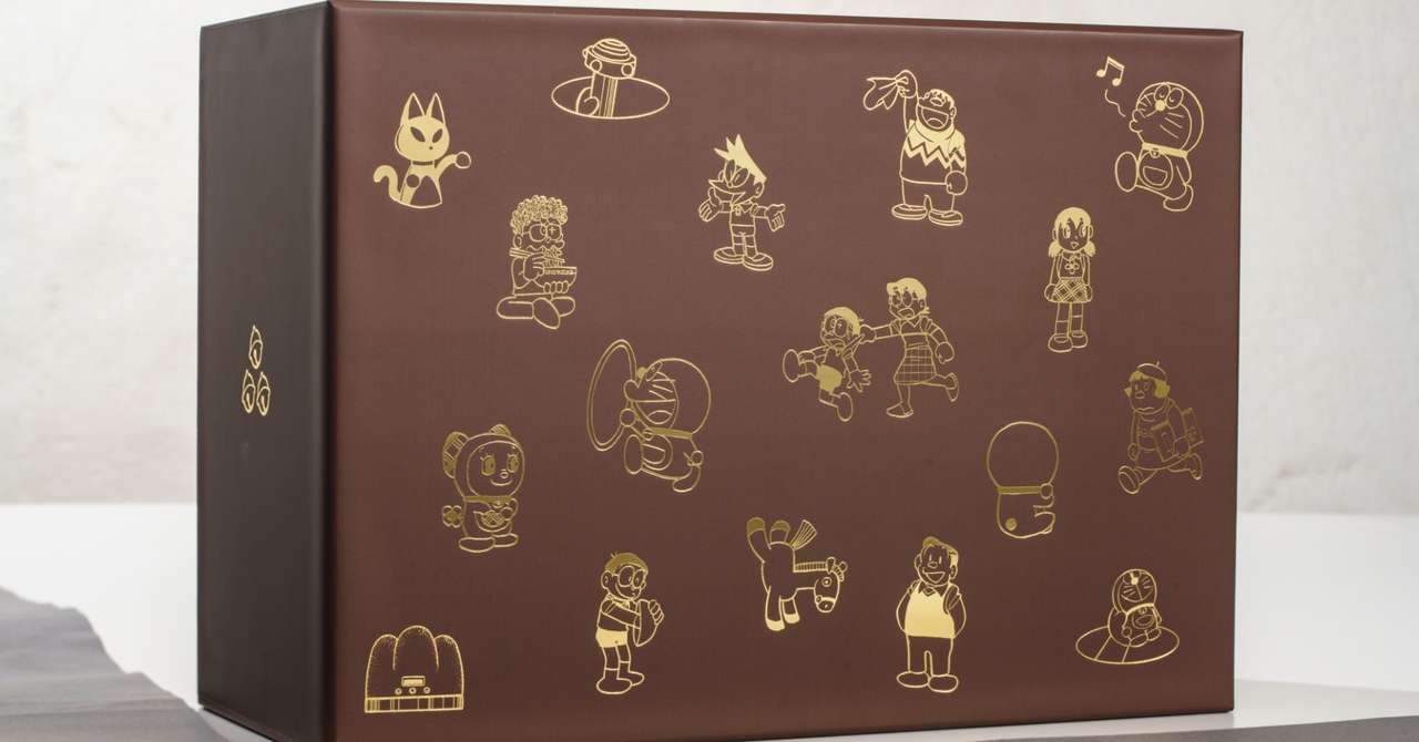 本棚にもなります 100年ドラえもん の専用美麗ボックスを紹介します 100年ドラえもん 公式 Note