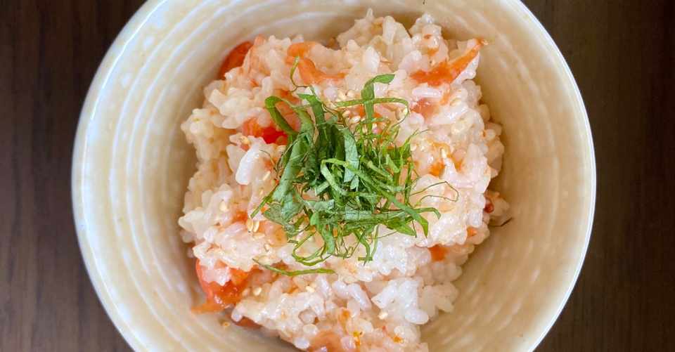 炊飯器にまかせて猛暑の台所にはもう立たない 梅とトマトの炊き込みごはん おねもさん Note