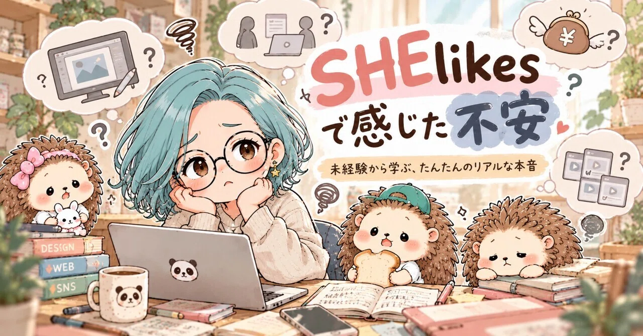 The anxieties I felt after joining SHElikes. My honest, real thoughts ...